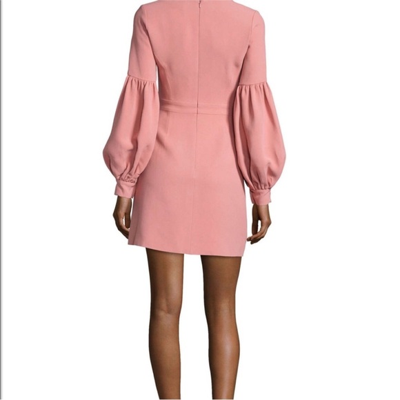 ALEXIS Elena Mini Shift Dress Pink Sage Green Wedding Date Party Work Size M‎ - Picture 12 of 12